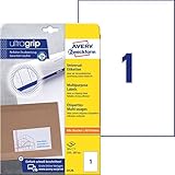 Zum Patent angemeldete ultragrip-Technologie - ein dreidimensionales Profil auf der Rückseite des Etikettenbogens sorgt für optimalen Druckereinzug und Bogenführung