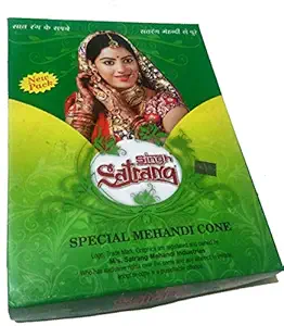 Satrang Mehandi Cone (12pcs) - (Pack of 2)