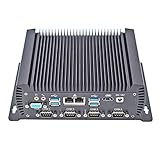 【Klein und tragbar & leistungsstark】 Abmessungen: 21 x 15 x 6.3cm(1,60 kg), Unser Mini-Desktop-Computer ist sehr kompakt, raumsparend und tragbar.Trotz keines Gehäuses verfügt er aber über alle allgemeine Funktionen, die ein gewöhnlicher Computer haben, und ist sehr leistungstark.