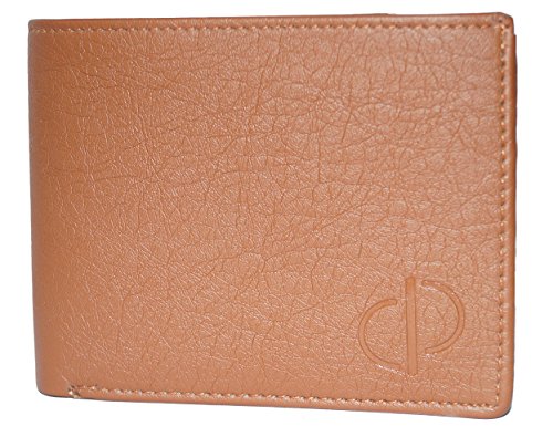 PRAJOMen Brown Leather Wallet