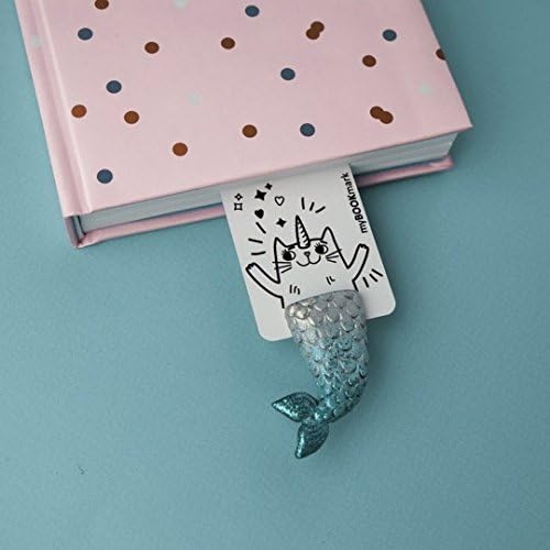 Meowmaid handmade bookmark gifts. Awesome present for a bookworm, book lovers and book readers! Meowmaid book marker collectibles! Great gift!