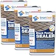 Smartseal Block Paving Sealer - Matt Finish - Easy to Apply, Block Paving Sealant. Durable Sand Hardener & Weed Inhibitor – Best Block Paving Sealer for Driveways, Paths & Patios (3 x 5 Litre)