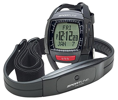 SPORTLINE SP1446BK HEART RATE WATCH CARDIO 660 MENS [1] (Epitome Certified)