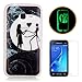 Produktbild CaseHome Compatible for Samsung Galaxy J1 Mini Luminous Hülle Leuchtende Silikone Gel Etui Handy Hülle Weiche Transparente TPU Back Case Tasche Schale-Nightmare BeCaseHome Compatible Fore Christmas