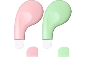 Hpmjz 2 Stück Silikon-Nasen-Mitesserentferner Mitesserentferner Gesichtsspatel Mitesser Schaber Tiefenreinigung der Haut Tiefenreinigungsspatel für Männer und Frauen Hautpflege, Tiefenreinigung