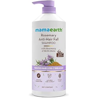 Mamaearth Rosemary Anti-Hair Fall Shampoo with Rosemary...