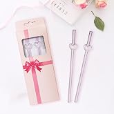 Bella House 3 Par&ccedil;a Kalpli Cam Pipet Seti | Yeniden Kullanılabilir Isıya Dayanıklı Borosilikat Cam Pipet ve Temizleme Fır&ccedil;ası