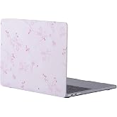 McStorey Macbook Air Kılıf 13 in&ccedil; Flower05NL Eski USB Girişli Model 2010-2017 A1369 A1466 ile Uyumlu A&ccedil;ık Pembe