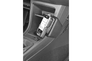 KUDA 096805 Samochód - Uchwyt (Telefon komórkowy/Smartfon, Samochód, Uchwyt pasywny, Czarny, Sztuczna skóra, VW UP 11/2011, Seat MII, Skoda Citigo)