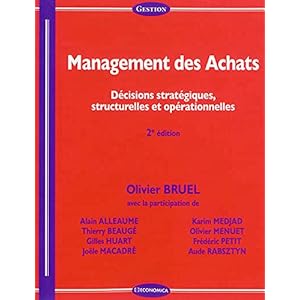 Management des Achats, 2e ed. Livre en Ligne Management des Achats, 2e ed. Livre en Ligne - Telecharger Ebook