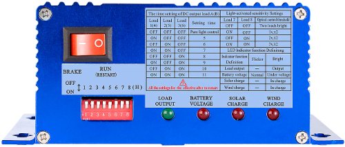 revolt Windkraft- & Solar-Laderegler für 12/24-V-Systeme für NC-5698 - 3