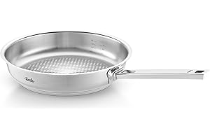 Fissler original-profi collection/roestvrij stalen pan ( 28 cm), ongecoate steelpan, stoofpan, met schaalverdeling aan de binnenkant, ideaal voor kroezen braden, alle warmtebronnen, ook inductie Fissler original-profi collection/roestvrij stalen pan ( 28 cm), ongecoate steelpan, stoofpan, met schaalverdeling aan de binnenkant, ideaal voor kroezen braden, alle warmtebronnen, ook inductie