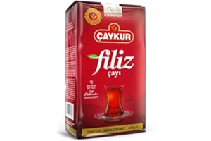 ‎ÇAYKUR ÇAYKUR Filiz Schwarzer Tee, Erste Ernte mit Goldspitzen, Loser Premium-Tee, Mit Vollem Aroma Black Tea 500g