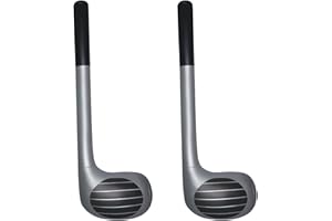 MUYAPAY 2 Stück Lustige Geschenke Aufblasbare Golfschläger, Golf Zubehör Großen Aufblasbarer Kinder Griff, Minigolf Schläger Spielzeug, Golfschläger Aufblasbarer Golf Club Zubehör, Kinder Golfset