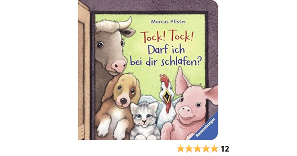 Tock Tock Darf Ich Bei Dir Schlafen Amazon De Pfister Marcus Bucher