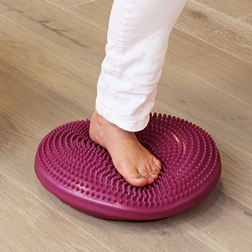 BALANCE CUSHION, Sitzkissen mit Noppen, für dynamisches Sitzen, Übungshilfe für Fitness-Training, Ballsitzkissen - 3