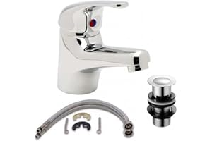 Trade In Post UK Bathroom Mono Basin Mixer Tap including Fittings & Waste