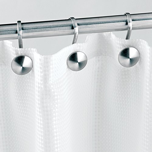 InterDesign 75570EU Forma Duschhaken, gebrstet, 12-er Set - 2