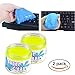 Produktbild Kwak's Staubreiniger Slime Magic Cleaning Gel für Keyboard Phone Laptop Car Interior etc(Gelb*2)