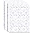 XHNFCU 350 Pieces Round Transparent Double-Sided Tape Double Sided Adhesive Dots Removable Adhesive Sticker Traceless Multipurpose Tape for Party Decorations, DIY Art, Home Decoration(10mm)