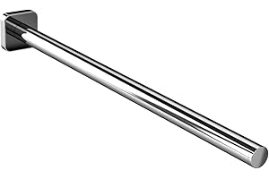 Emco 8104110 Trend Wieszak na ręczniki, 1 ramię, Twarde, 410 Mm, Chrom, 025000141