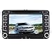 Produktbild Doppel-DIN-7 '' Auto-DVD-Spieler GPS-Navigations-Auto-Stereoanlage f¨¹r VW HD Digital touchscreew 2din Autoradio FM AM Transmitter Unterst¨¹tzt Canbus / Lenkrad-Steuerung / Bluetooth + Free Fernbedienung