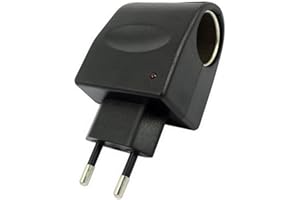 Honhoha Convertisseur d'énergie Murale AC DC, Adaptateur Allume-Cigare de Voiture,Prise Allume-Cigare de Voiture - Adaptateur de Prise d'énergie Murale, convertisseur, Accessoires de Prise, Prise UE