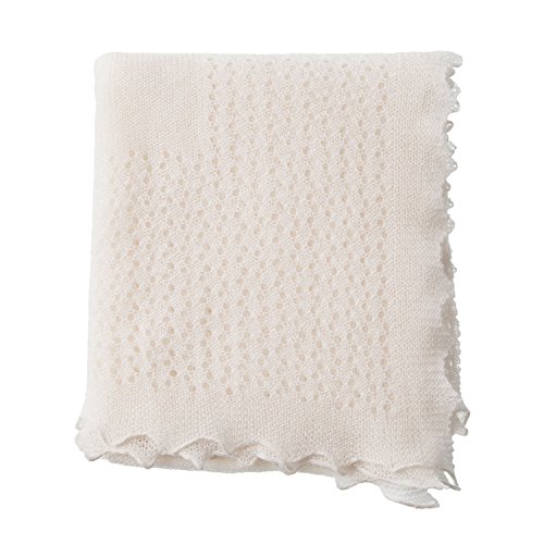 The Wool Company Cashmere Lace Baby Shawl