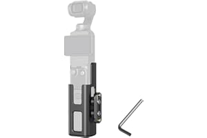SMALLRIG Expansion Adapter Accessorie for DJI Osmo Pocket 3, Protective Cage, with 1/4"-20 Threaded Toles, Mount for NATO Rails, Handles, Magic Arms - 5117