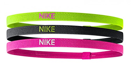 Elastic Hairband 3pk - Volt/Black/Pink