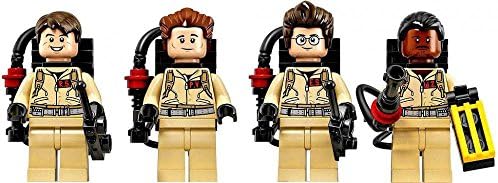 LEGO Ghostbusters Set of all 4 LOOSE Minifigures [Stanz, Venkman, Zeddemore &amp; Spengler]