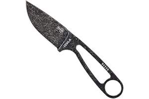 ESEE, Nóż outdoorowy Izula Black Oxide, ostrze: 6,7 cm, nóż myśliwski, ESIZBBO