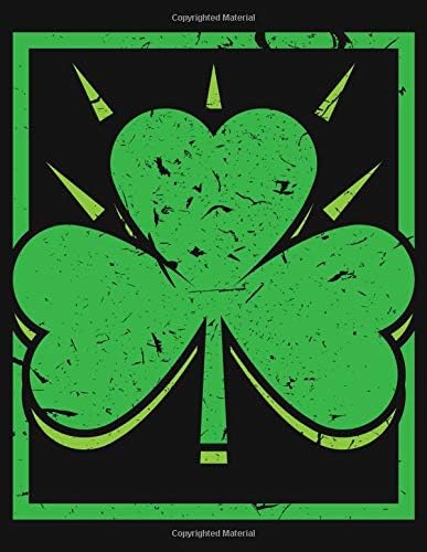 Shamrock Irish Pride Notebook: College Ruled Lined Notebook