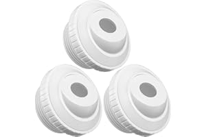 Tiardey 3 uds boquillas de Chorro de Piscina con Rosca MIP Chorro de Retorno de Apertura de 3/4 "para Hayward SP1419C