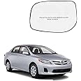 Palautolights Corolla Altis(2008-2013) Left Side Mirror Convex Curved Glass/Side Glass-Left/Passenger Side
