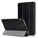 Produktbild Skytar Hülle für Huawei T3 10.0 Leder,MediaPad T3 10 LTE Tasche,PU Leder Schutzhülle Smart Hülle Stand Folio Cover Case für Huawei MediaPad T3 10.0 LTE / WiFi (9,6 Zoll) 2017 Release Tablet-PC,*Schwarz