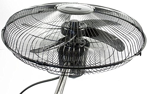 2 STÜCK Ventilatoren Standventilator 60 Watt Klima Lüfter Windmaschine 46cm NEU - 5