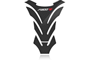 CUTSKY Universal Tankaufkleber 3D-Carbon-Faser-Motorrad-Tankpad-Abdeckungs-Schutz-Aufkleber-Aufkleber Für B-M-W F900R F900 R 900R (Color : B)