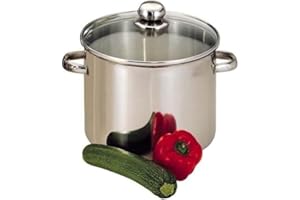 Baumalu 342653 Pentola alta con coperchio, 11 L, diametro: 26 cm