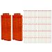 Produktbild FOKOM 2 Stücke Soft Bullet Magazin Soft Bullet Clip für 12 Darts für Nerf N-Strike Elite + 100 Stücke Darts
