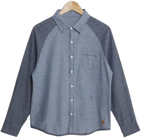 Native Youth Nysh74 Men's Shirt Blue Medium