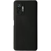 KZY İletişim Xiaomi Redmi Note 10 Pro ile Uyumlu Kapak İ&ccedil;i Kadife Kamera Korumalı Lansman Silikon Kılıf - Siyah