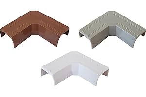 NETPROSHOP Verbinder Typ 'L' für Kabelkanal 8x9mm, Farbe:Weiss