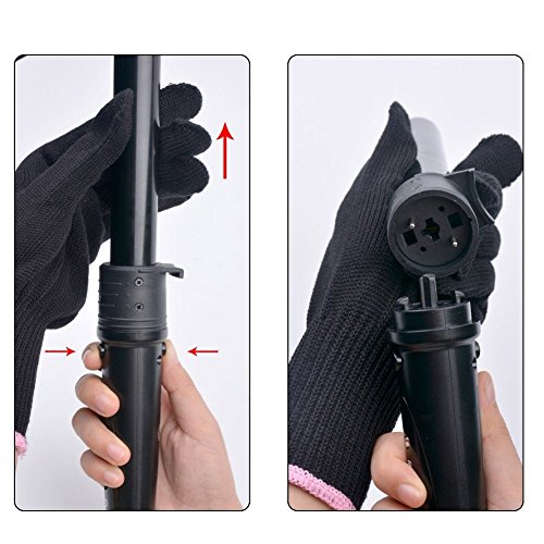 Lockenstäbe, Askliy 5 in 1 Multifunktions Austauschbare Lockenwickler Kit Hair Curler - 5