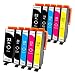 Produktbild 10 Druckerpatronen Uniwork Kompatibel für Epson 33 33XL für Epson Expression Premium XP-900 XP-830 XP-7100 XP-645 XP-640 XP-635 XP-630 XP-540 XP-530