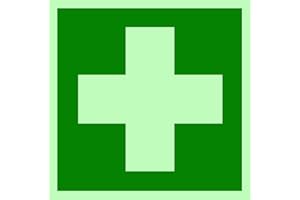 ANDRIS KNS KNS Verbandskastenschild BGV A8 Vorschriften leuchtend