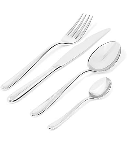 MENAGERE,Knife--Vaisselle Occidentale Cuillère En Acier Inoxydable 304