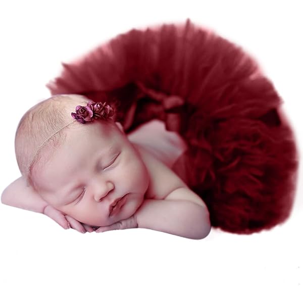 Marienkäfer Baby Foto Kostüm - Handgestrickte Mütze & Tuch Für Neugeborene