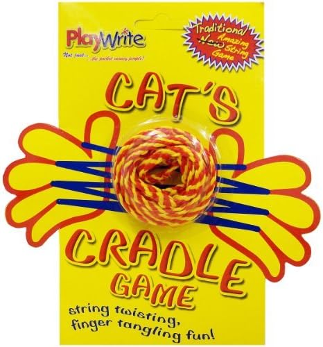 Childrens Traditional Cats Cradle String Game [Toy] by POCKET MONEY TOYS