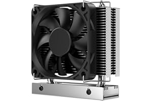 TZMRIT JIUSHARK M.2-Three M2 2280 Solid State Hard Drive Heatsink with 6010 Fan SSD Cooler PCI-E 4.0/5.0 Aluminium Heatsink Cooling Thermal Pad Cooler for Desktop PC